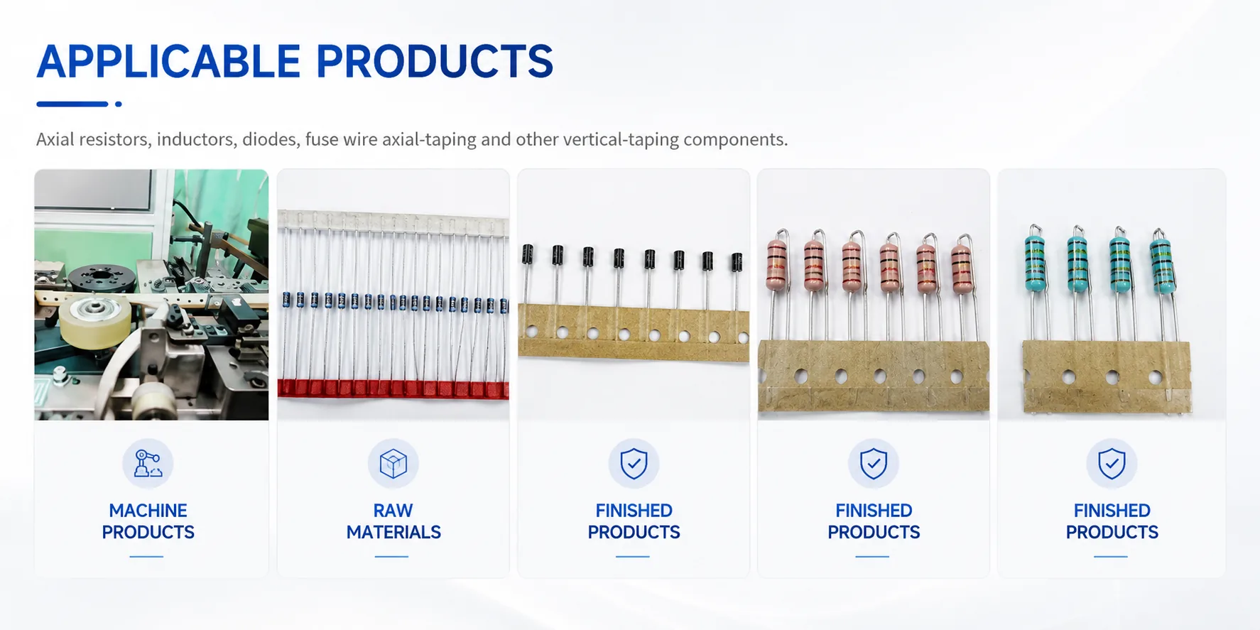 Southern Machinery electronic component taping machine s-250art automatic axial component lead forming vertical taping machine applicable product