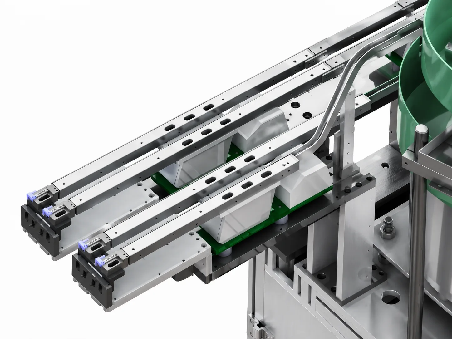 Southern Machinery smt component feeder bf-2002d bowl feeder close-up view