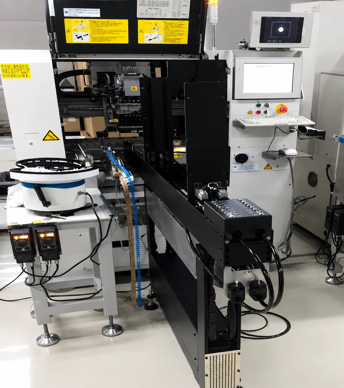Southern Machinery smt component feeder juki odd form machine install tubefeeder bowl feeder radial tapefeeder