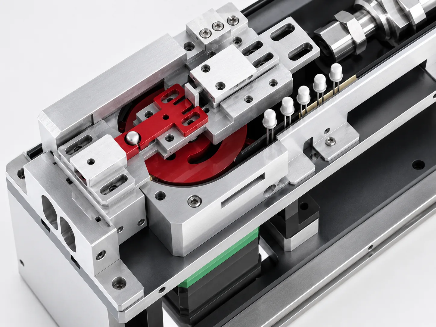 Southern Machinery smt component feeder rtf-1001 radial feeder close-up view