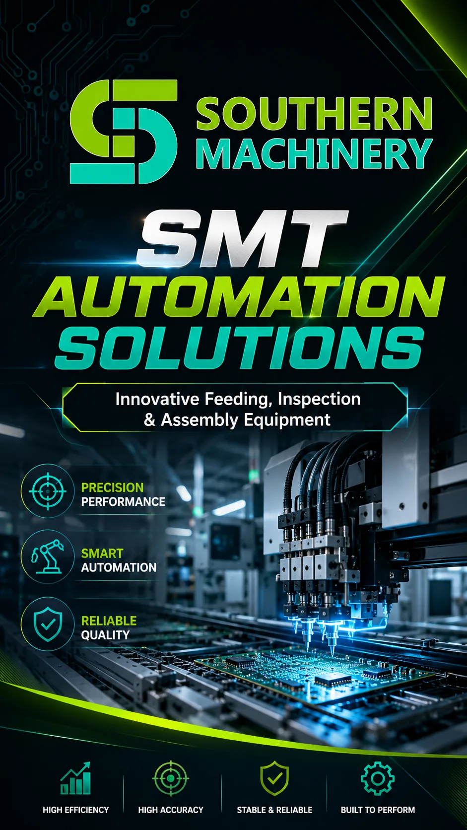 Southern Machinery smt component feeder smt