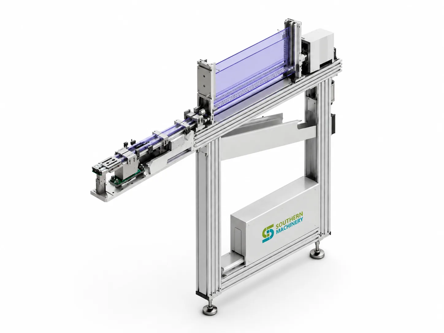 Southern Machinery smt component feeder stf-1002 dual-lane stacked tube feeder for smt machines