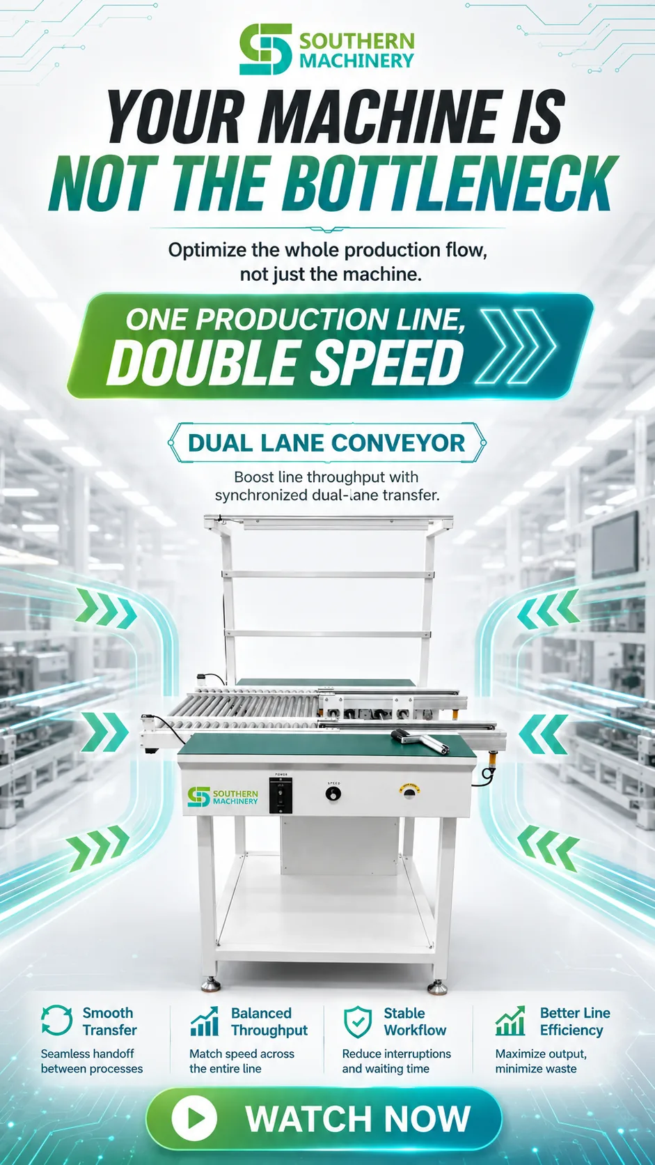 Southern Machinery smt pcb conveyor product view 001