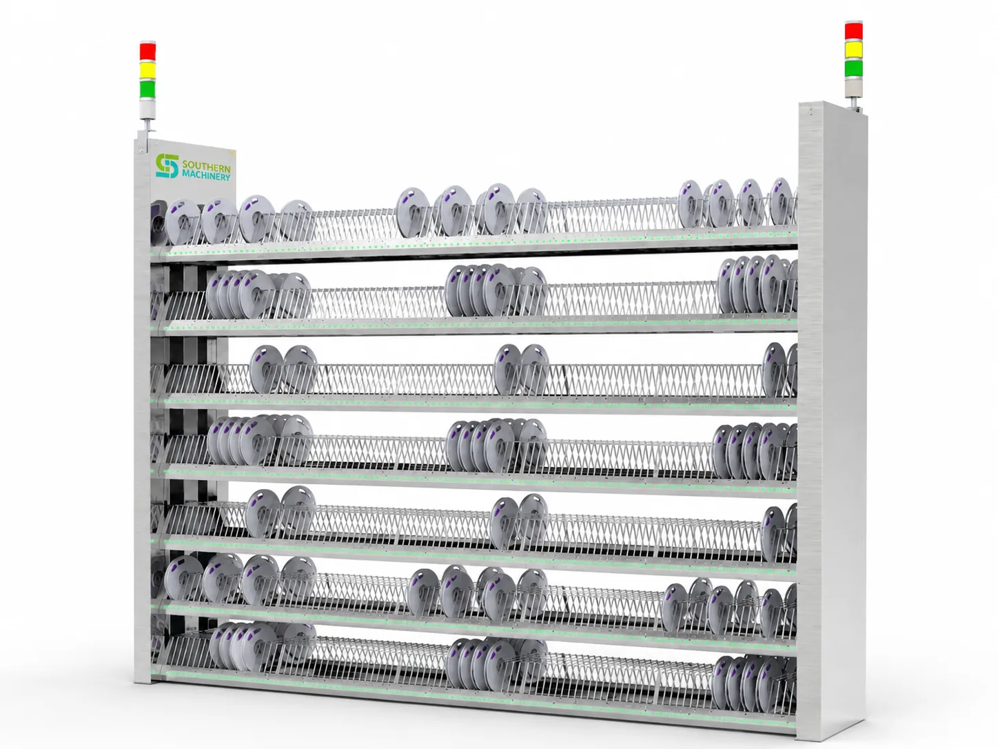 Southern Machinery smt reel storage rack sytss series smt reel intelligent storage rack