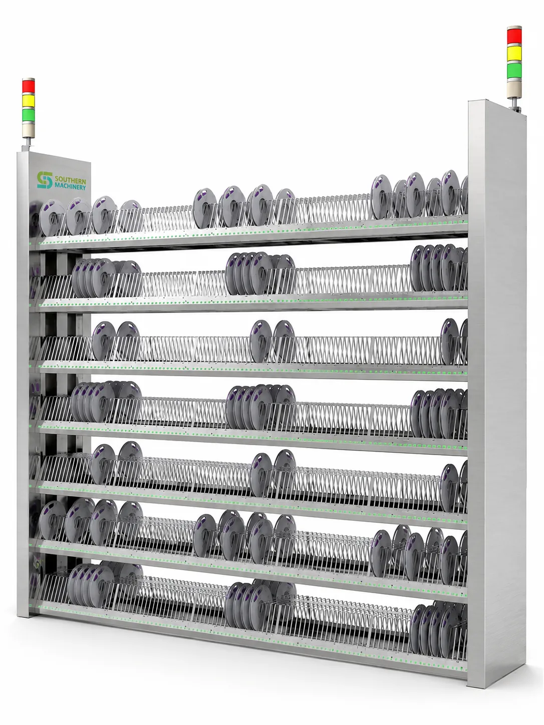 Southern Machinery smt reel storage rack sytss series smt reel intelligent storage rack