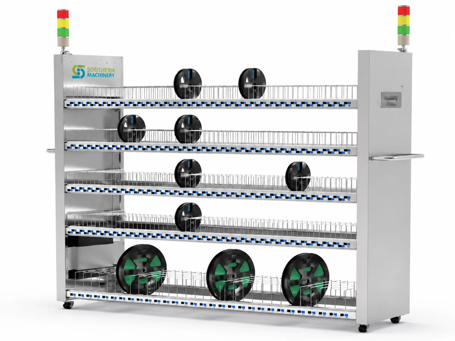 Southern Machinery smt reel storage rack ydlj series mobile qr code smt reel storage rack