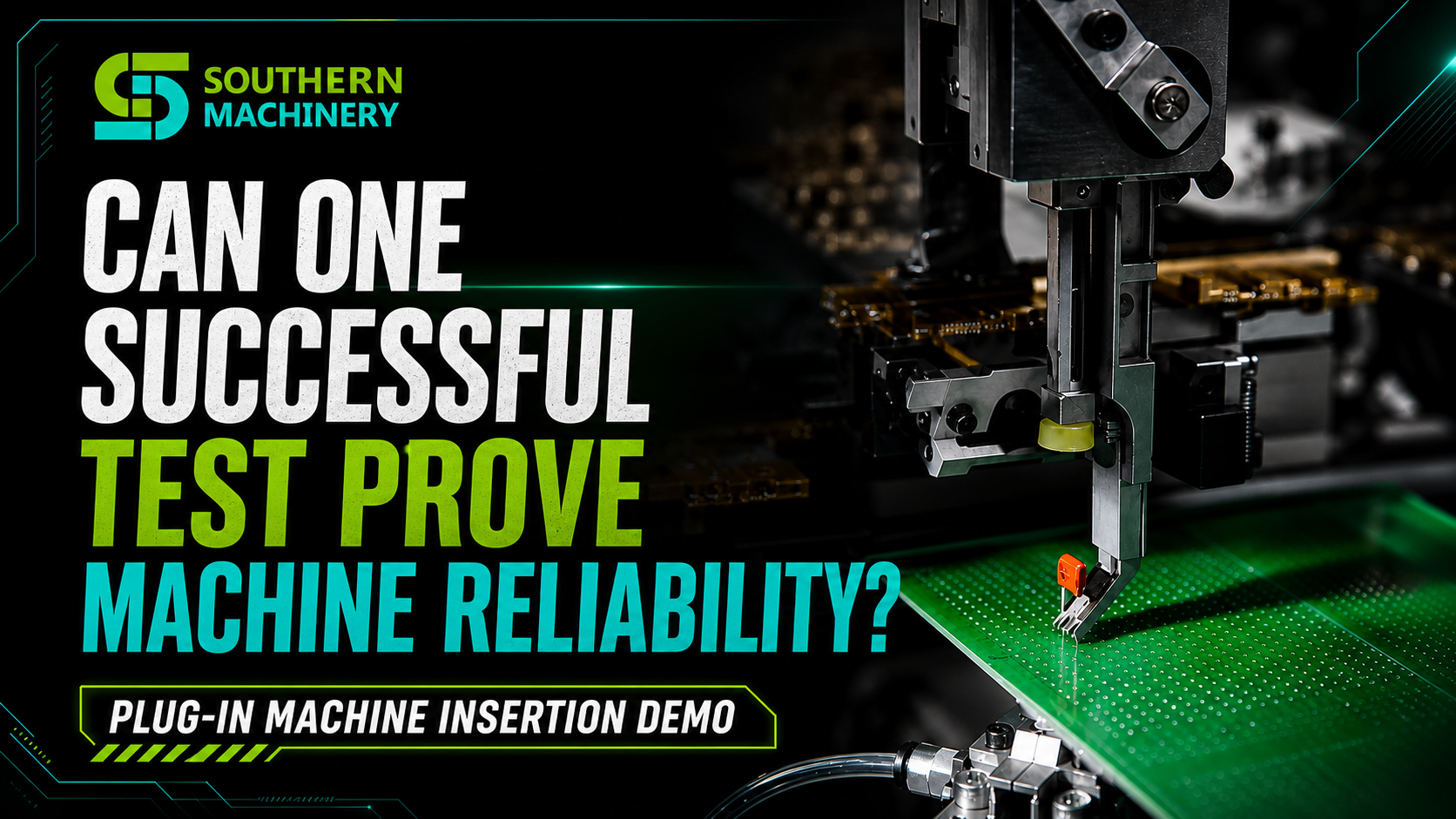 Can One Successful Test Prove Machine Reliability?